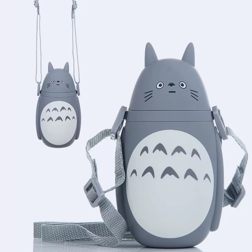 Studio Ghibli Totoro Stainless Steel Insulation Cup with Strap (300 ml/10 oz)